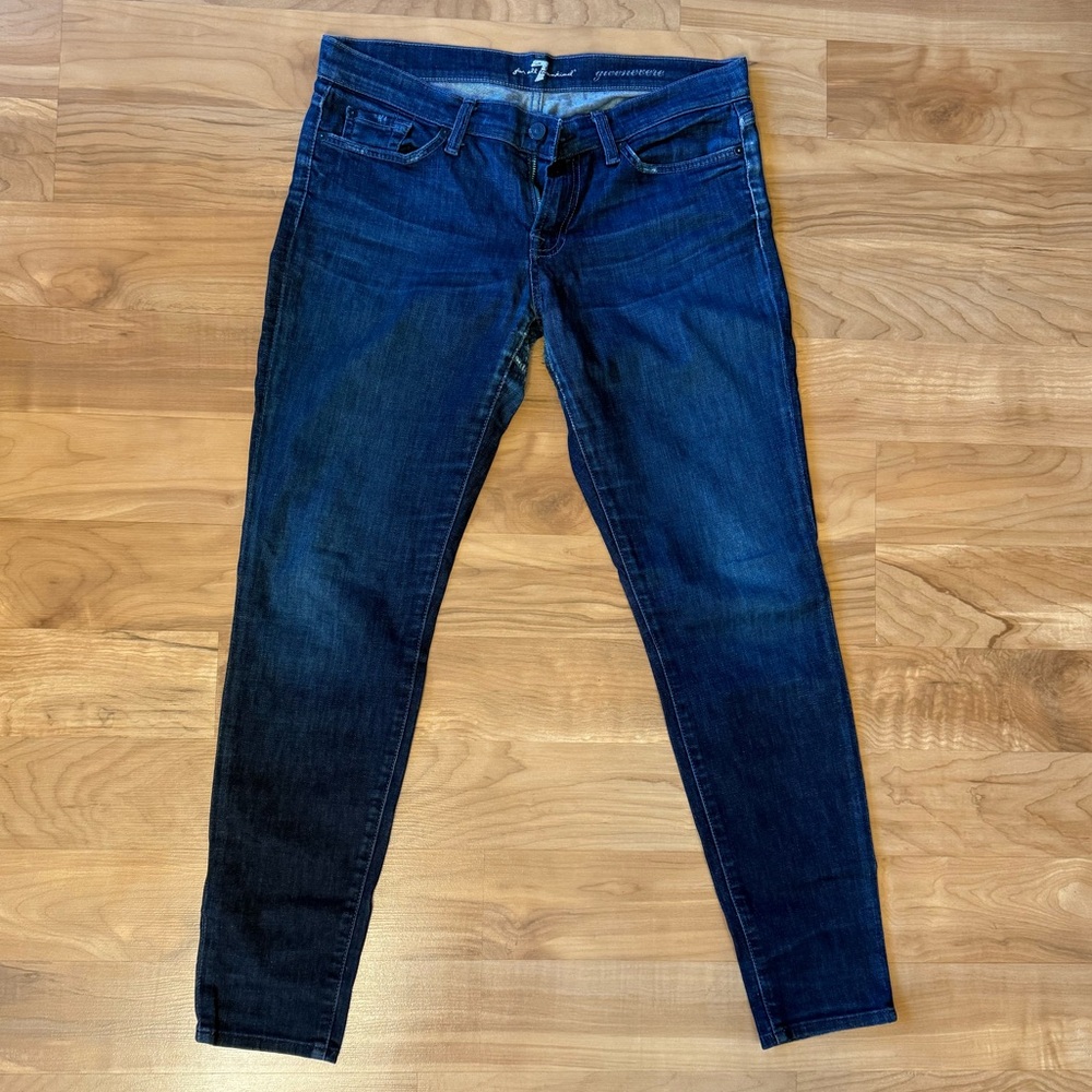 Gwenevere Skinny Jeans: 7 For All Mankind - Picture 2 of 10